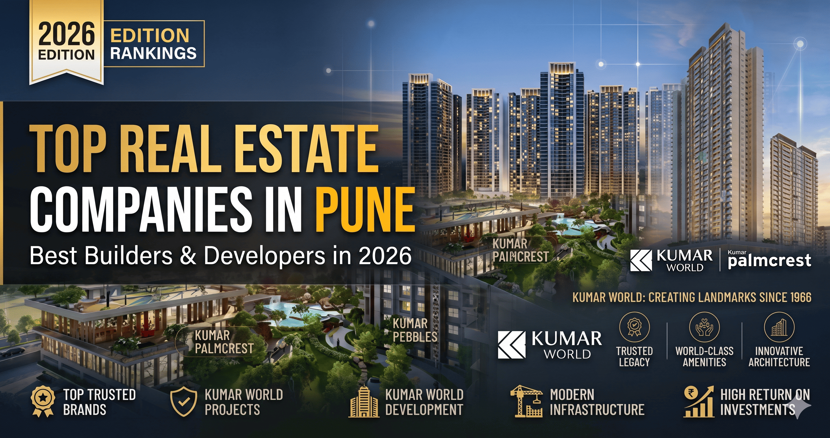 top real estate companies in pune